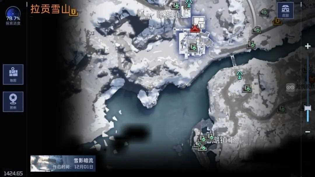 星球重启拉贡雪山委托任务限时训练位置一览图