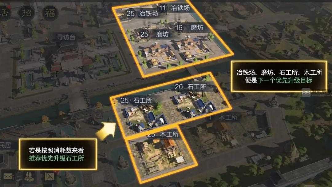 三国谋定天下建筑优先升级攻略